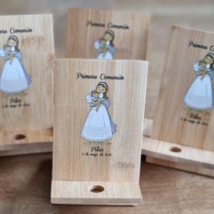 Soporte de teléfono móvil madera