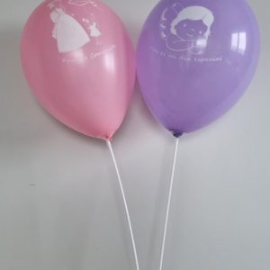 Globos de látex con nuestros dibujos